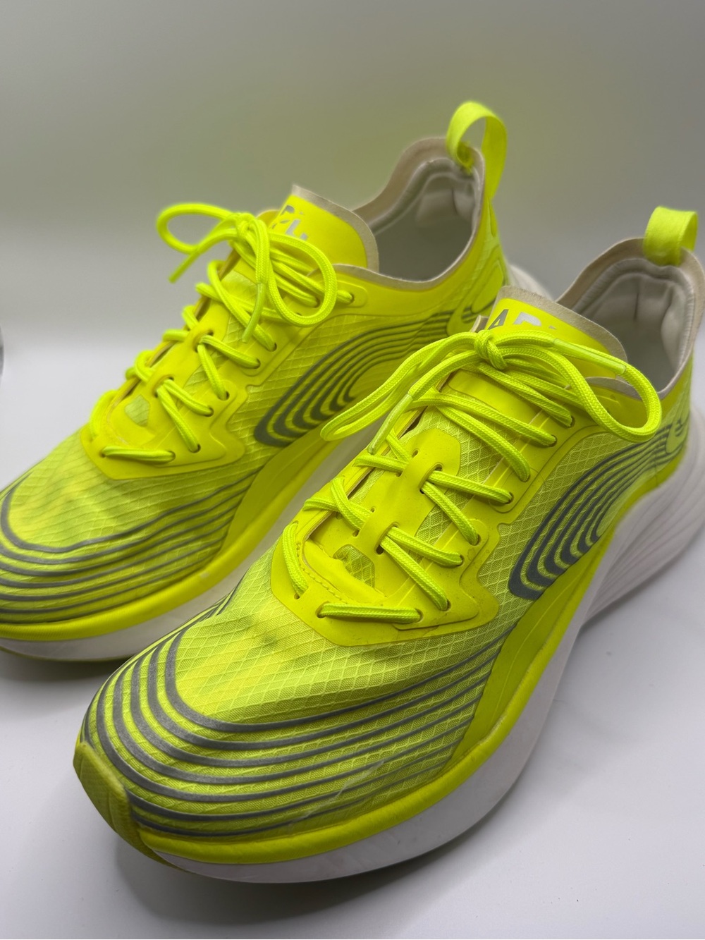 APL Streamline W Neon Yellow and White Women's Sneakers